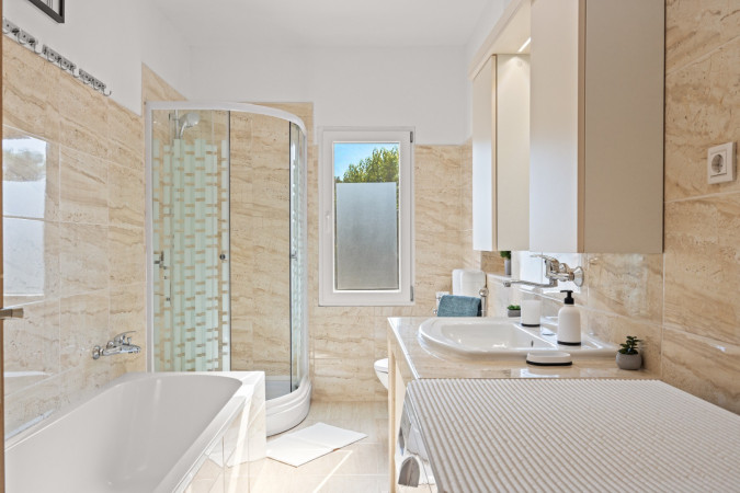 kupaonica, Apartman Kristijan & Jelena s bazenom u Vodnjanu, Istra Vodnjan